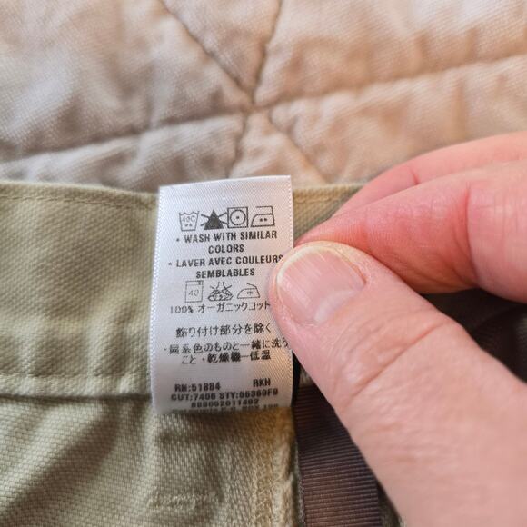 Patagonia M's Builder's Pants Men's 36 Retro Khaki Carpenter Work Wear Utility - Picture 6 of 11